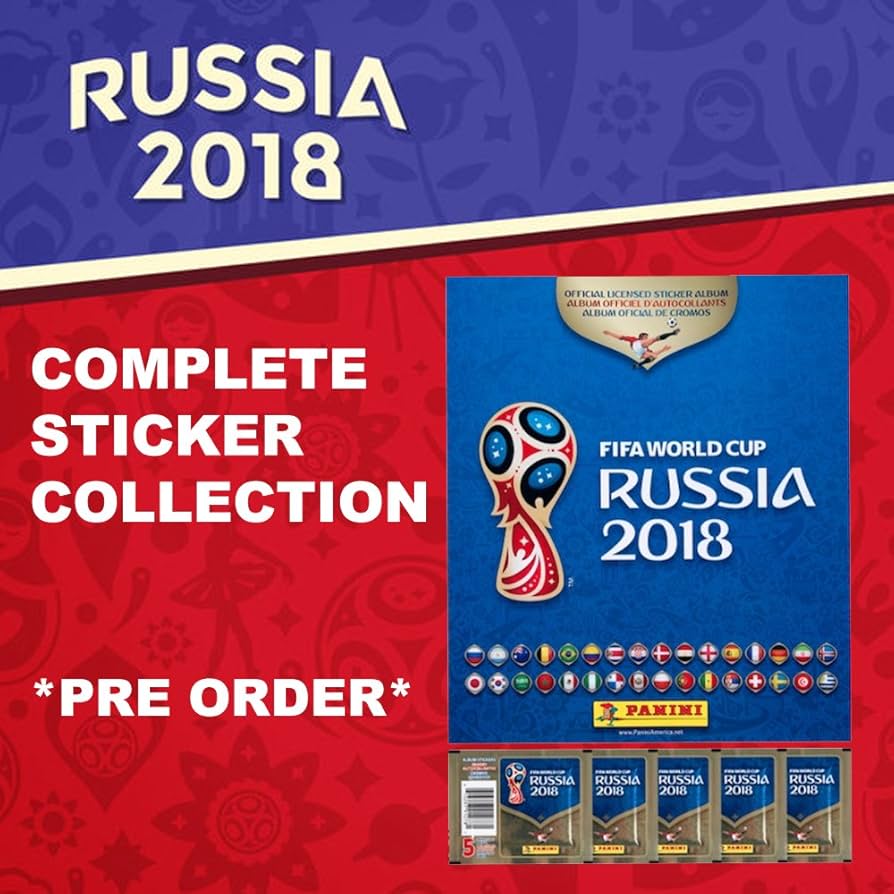 2018ワールドカップロシア パニーニ　ステッカー　682枚コンプリート　希少品 mundial_90003393